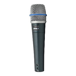 Microfone Shure Beta 57A Com Fio Dinâmico