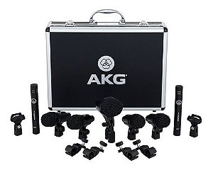 Kit de Microfones para Bateria Com 7 Microfones - AKG Drum Set Session