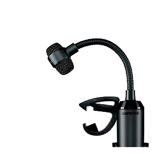Microfone Shure PGA98D-LC Gooseneck Condensador para Bateria