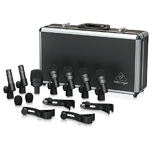 Kit Microfones Behringer BC1200 Para Bateria Com 7 Peças
