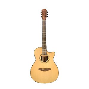 Violão Benson GF100CE NS Conc Aço Cutaway Elet Natural Satin