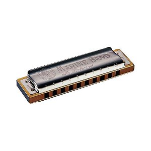 Gaita De Boca Hohner Harmônica Marine Band 1896/20 BB (SI BEMOIS)