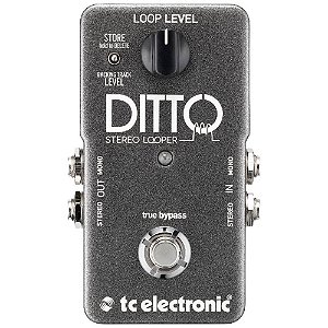 Pedal TC Electronic Ditto Stereo Looper Para Guitarra