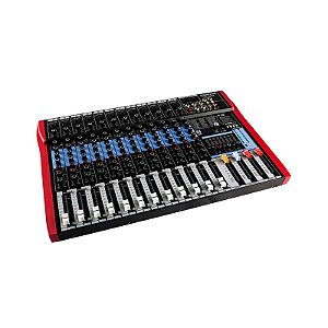 Mesa de Som Analógica SoundVoice MS122 MAX de 12 Canais Com Bluetooth