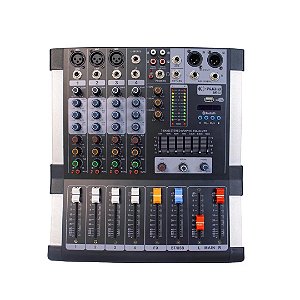 Mesa De Som K-Audio MI40 Analógica 4 Canais