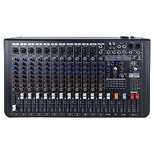 Mesa de Som Analógica K-Audio MP1210 / MP12,2 de 12 Canais