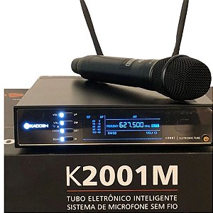 Sistema de Microfone Kadosh K2001M Sem Fio Valvulado