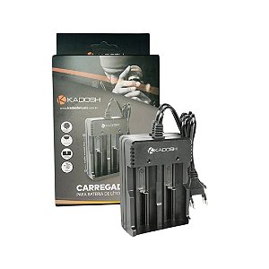 Carregador Para Bateria De Lítio Duplo