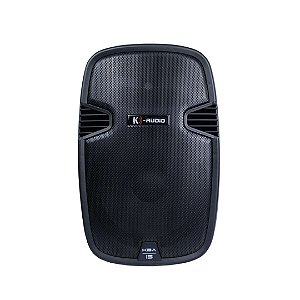 Caixa de Som Ativa K-Audio KBA15 Bluetooth Display Digital