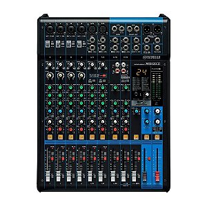 Mesa de Som Analógica Yamaha MG12XU de 12 Canais - MG12XU