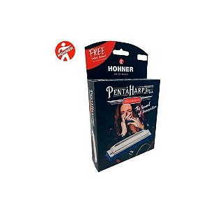 Gaita de Boca Harmônica Hohner Pentaharp Am-La Menor