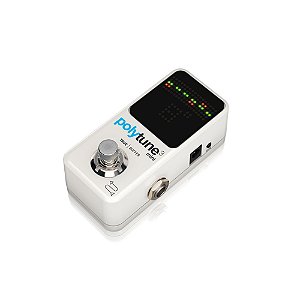 Pedal Afinador TC Electronic Polytune 3 Mini Polifônico Cromático
