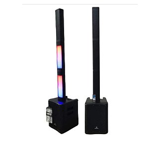 Caixa de Som Sistema Array Waldman TWR1400 Charger Ativo com Bateria