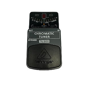 Pedal Behringer TU300 Chromatic Tuner Cor Cinza - OUTLET