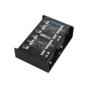 Direct Box Duplo Passivo - Dual WDI-500 Wireconex