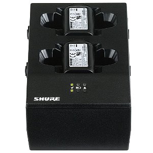 Carregador de bateria com 2 compartimentos - SBC200 - Shure