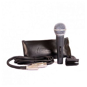 Mic, c/fio Cardioide, Cabo 3m c/Cachimbo - LM-58S - LEXSEN