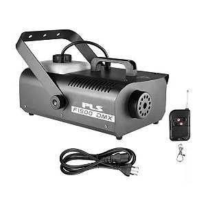Máquina De Fumaça Dmx F1500 Pls Com Controle Sem Fio 110v