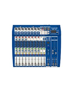 Mesa de Som Soundcraft MI12 Analógica com 12 Canais