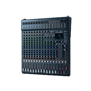 Mesa de Som 16 Canais K-Audio MX16.6 - 6 Auxiliares