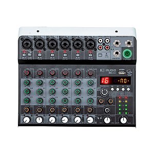 Mesa de Som K-Áudio MC80 8 Canais
