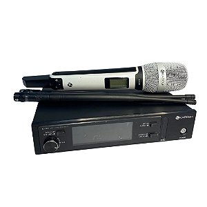 Sistema de Microfone Kadosh Sem Fio K1201M Branco - OUTLET