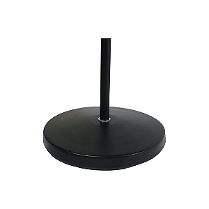 Pedestal Para Microfone Base Redonda Smart Sm 040 Cor Preto