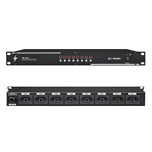 Régua de Energia K-Audio PS100D Profissional