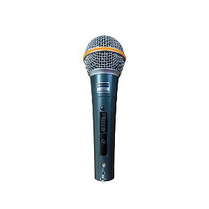 Microfone Dinâmico Cardioide Vocal K58P - OUTLET