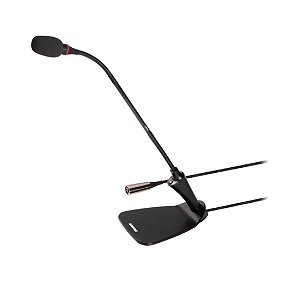 Microfone gooseneck  Shure com Base CVG12DRS-B/C - 12"- OUTLET