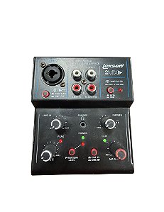 Mesa de Som 1 Canal Interface de Audio USB Go Mix 1 Lexsen - OUTLET