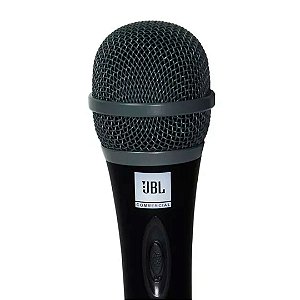 Microfone JBL CSHM10 Dinâmico Vocal Supercardioide de Mão