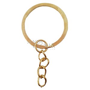 Argola para Chaveiro Italiano 10 unid. - Ouro