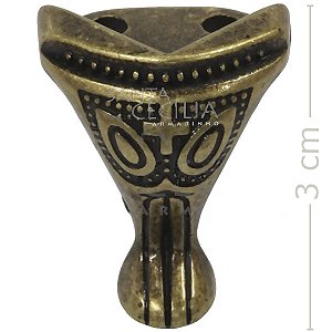 Pé Egípcio para Caixa 3 cm