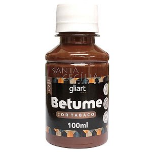 Betume à base de água - Cor Tabaco Gliart 100ml