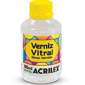 Verniz Vitral Incolor 100ml - Acrilex