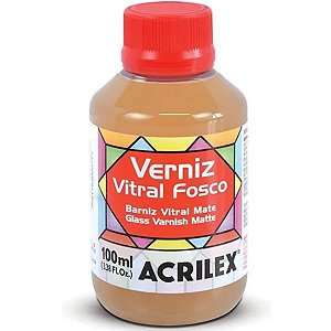 Verniz Vitral Fosco 100ml - Acrilex