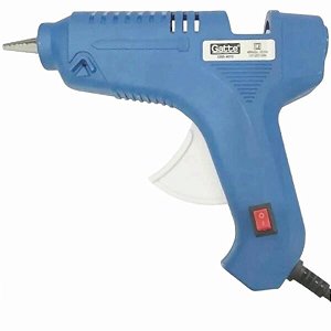 Pistola de Cola Quente Liga e Desliga - Grande Azul