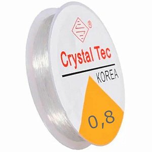 Fio de Silicone Crystal - 16m - 0,8mm