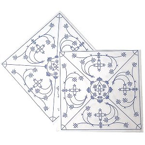 Guardanapo de Papel Decoupage 20 unid. Indisch Blau 13307275
