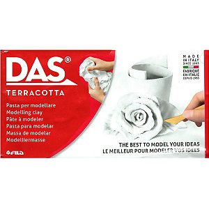 Massa Cerâmica Fria DAS 1kg Branca