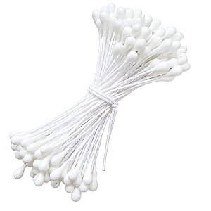 Pistilo Barbante  200 unid.  Branco  Ref. 184