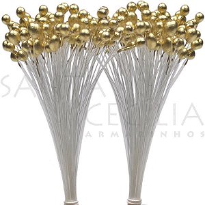 Pistilo Nylon 200 unid - Ouro Ref. 929