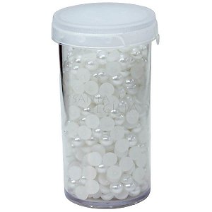 Meia Pérola 6mm - 35 gramas - Branca