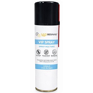Spray Multiuso para Resinas e Moldes de Silicone - Vip Resinas