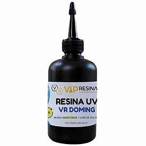 Resina de Cura UV - VR Doming 100g - Vip Resinas