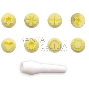 Carimbo Mini para Massas - Modelos Diversos