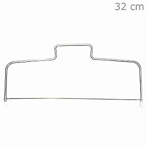 Fatiador de Bolo em Aço Inox 32cm - Cód.GMEZN339