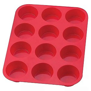 Forma Cupcake de Silicone 29x22x3 cm - Ref Ck7219