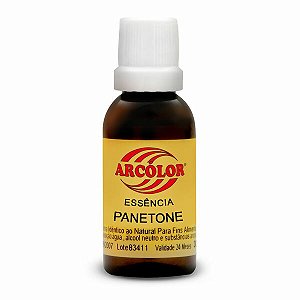 Essência de Panetone Arcólor - frasco 30 ml